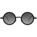 Porodo Lifestyle Geneva Round Frame Sunglasses - Black