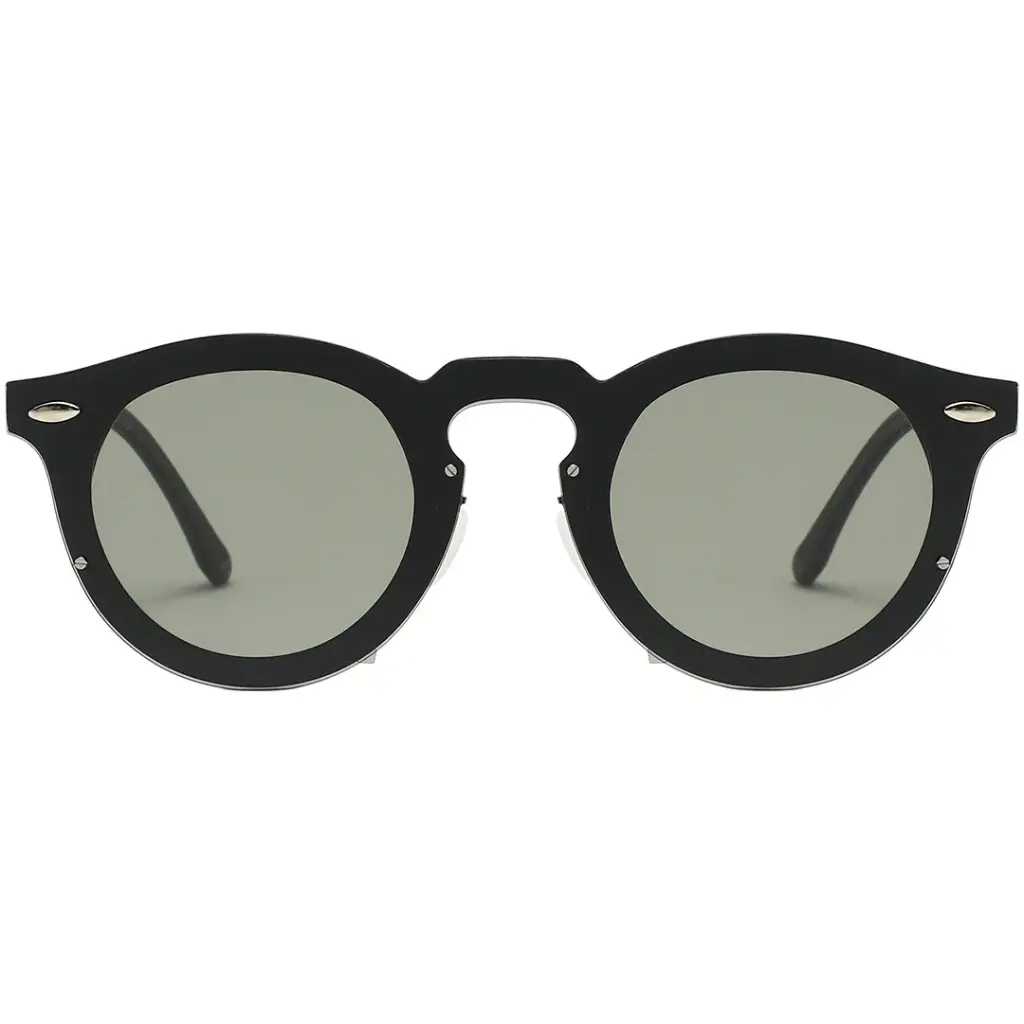 Porodo Lifestyle Dale Round Frame Sunglasses - Black