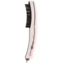 Porodo Dual-Mode Hair Straightening Brush with Detachable Comb - Pink