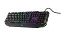 Porodo Gaming Mechanical Gaming Keyboard Ultra With Rainbow Lighting And Aluminum Panel