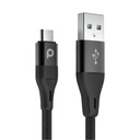 Porodo Aluminum Braided Type-C Cable 1.2M 3A