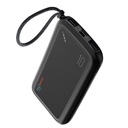Porodo Blue Power Bank 10000mAh ( Dual USB-A Output + Type-C & Micro USB Input ) - Black
