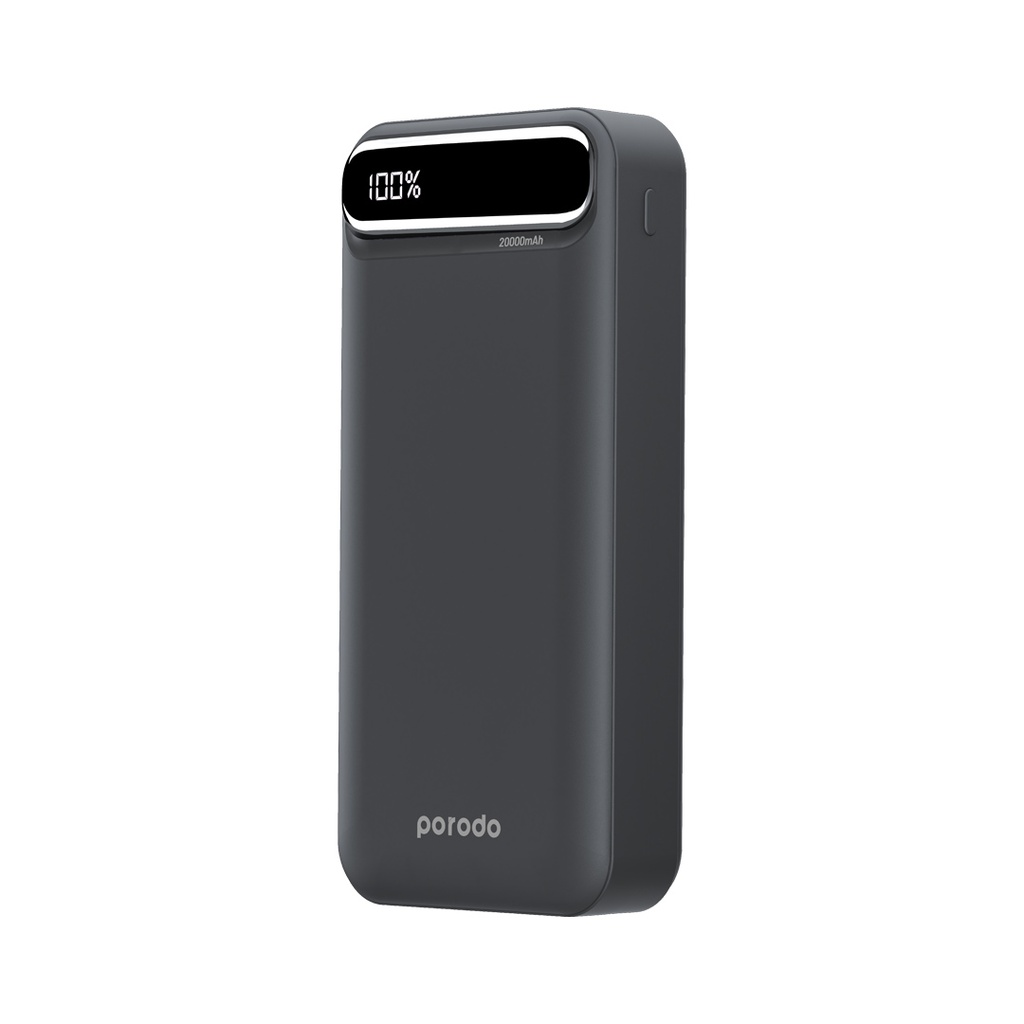 Porodo 20000mAh Power Bank with Digital Display