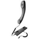 Porodo Classic Retro Phone Handset with Type-C Connector - Black