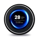 Porodo Gaming 2.1" Dia Mini Smart Information Screen with 3M - Black