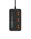 Porodo Multi-Port Power HUB 4 USB-A/USB-C Ultimate Home & Office Kit 2M