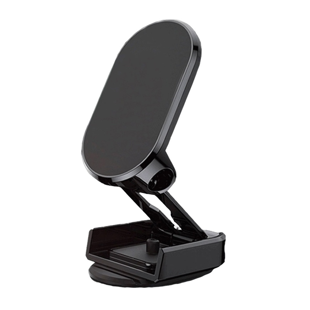 Porodo Dashboard N50x6 Magnet Phone Holder with Metal Plate - Black