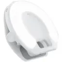 بوروودو جلو رينج ضوء تعبئة محمول بتصميم قابل للتثبيت - أبيض