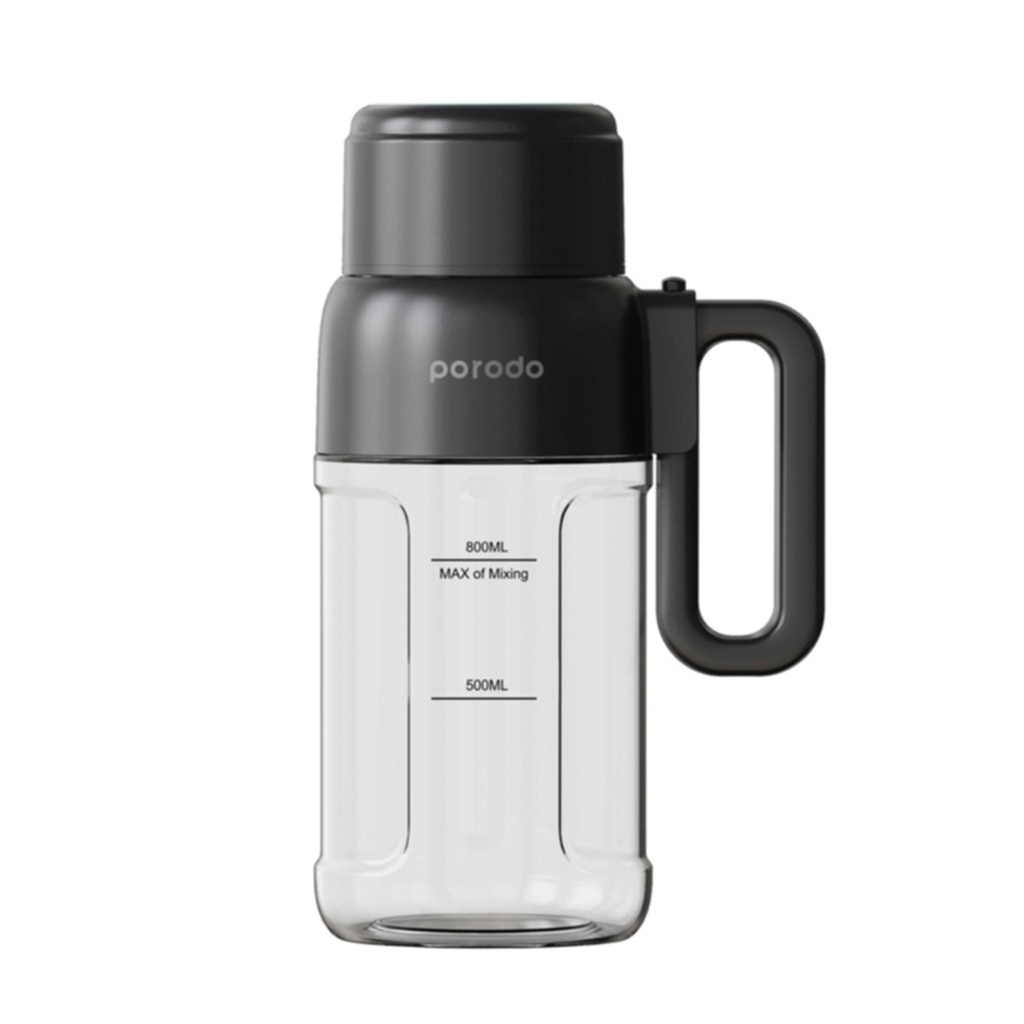 Porodo LifeStyle Portable Juicer Blender with Straw 800mL 120W