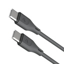 Porodo PVC Cable USB-C to USB-C 60W 1.2m