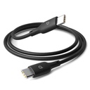 Porodo Blue PVC Type-C to Type-C Cable 1M 60W – Black