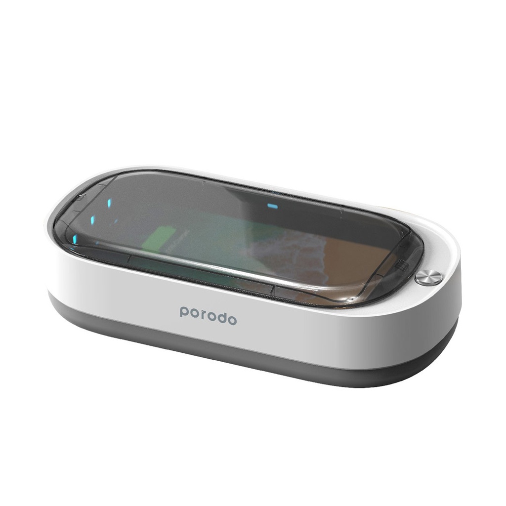 Porodo Lifestyle UV Sanitiser Hub with Wireless Charging 15W - White