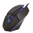 Porodo Gaming 7D Wired LED Mouse 8000 DPI - Black