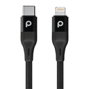 Braided USB-C to Lightning Cable PD 1.2M 9V(Aluminum)