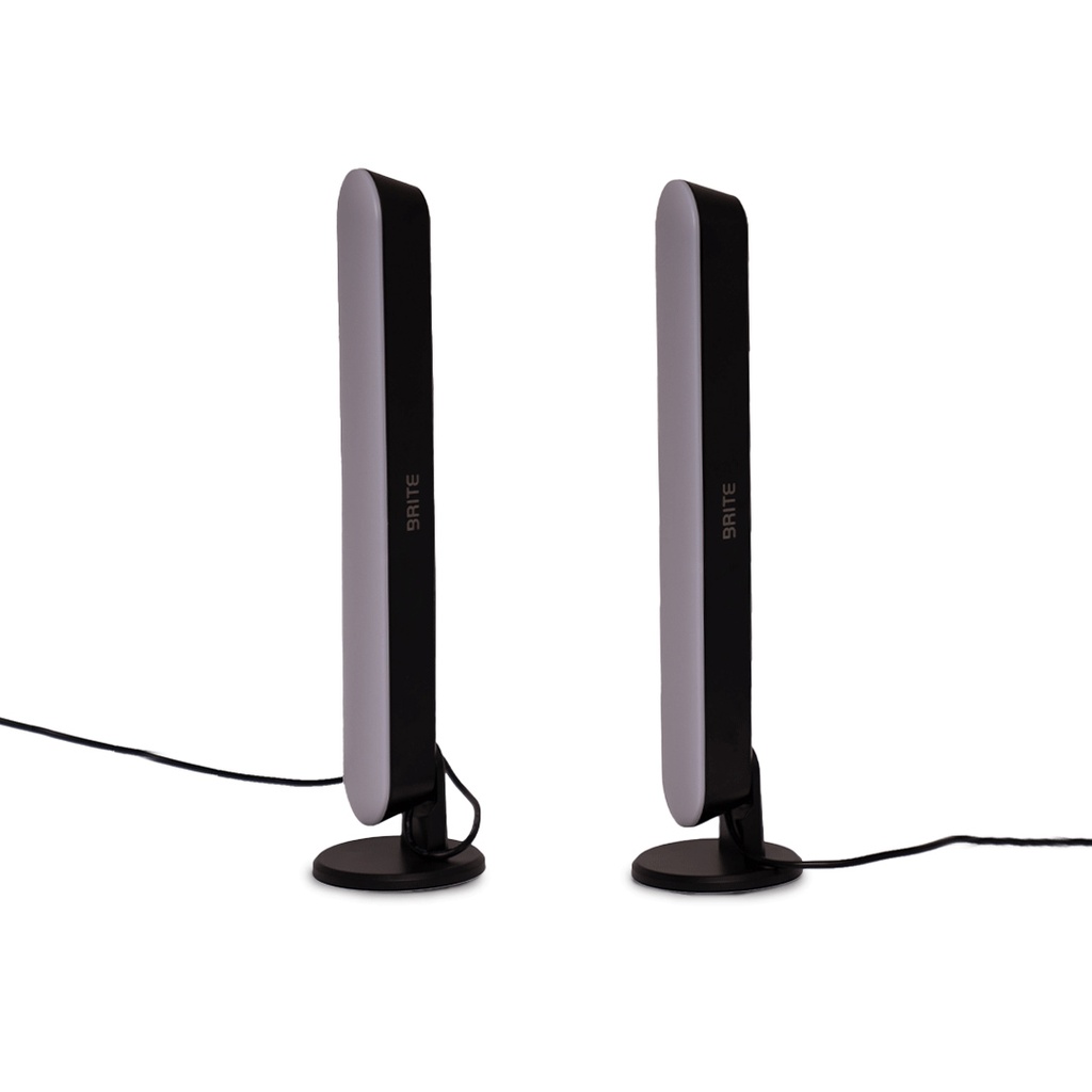 Porodo Brite RGB Smart LED Light 5W ( Twin Pack ) - Black