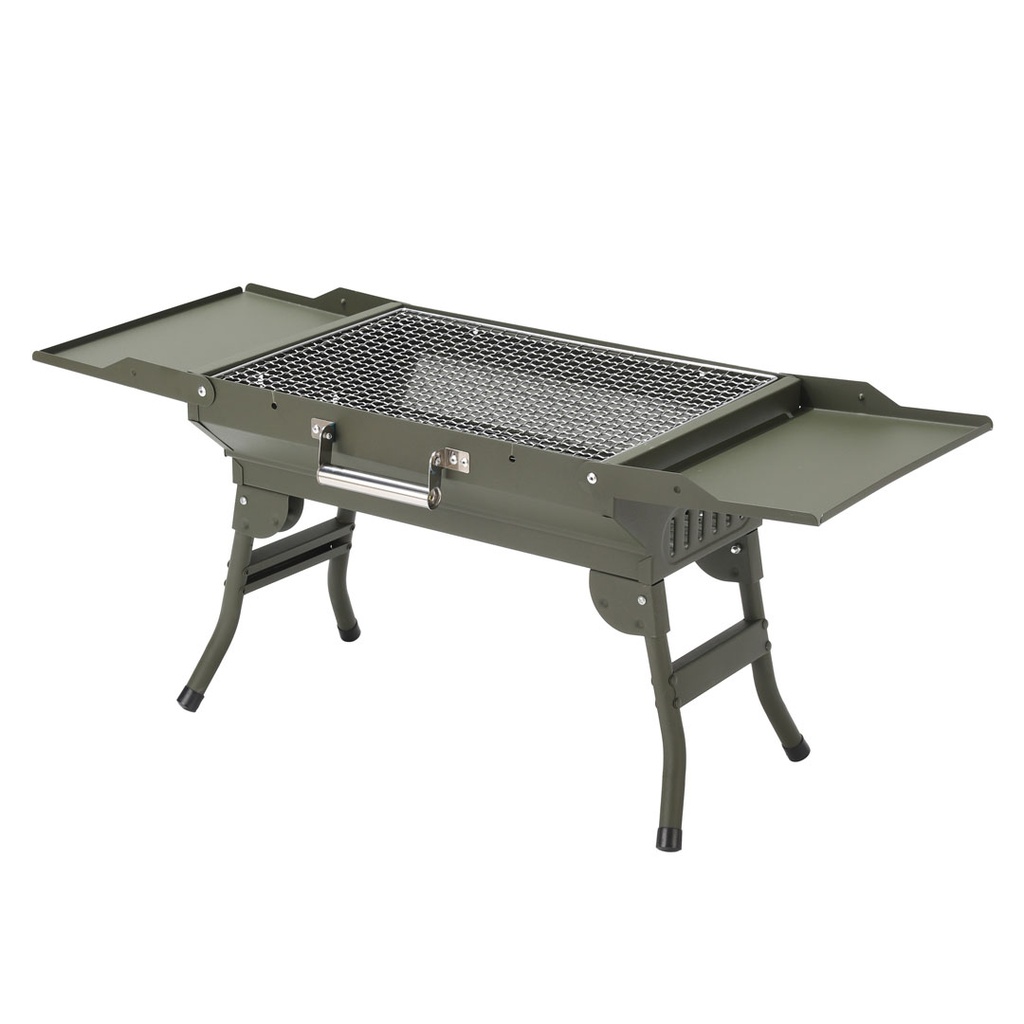 Porodo Lifestyle Camping Folding Charcoal Grill/Carbon Oven - Green