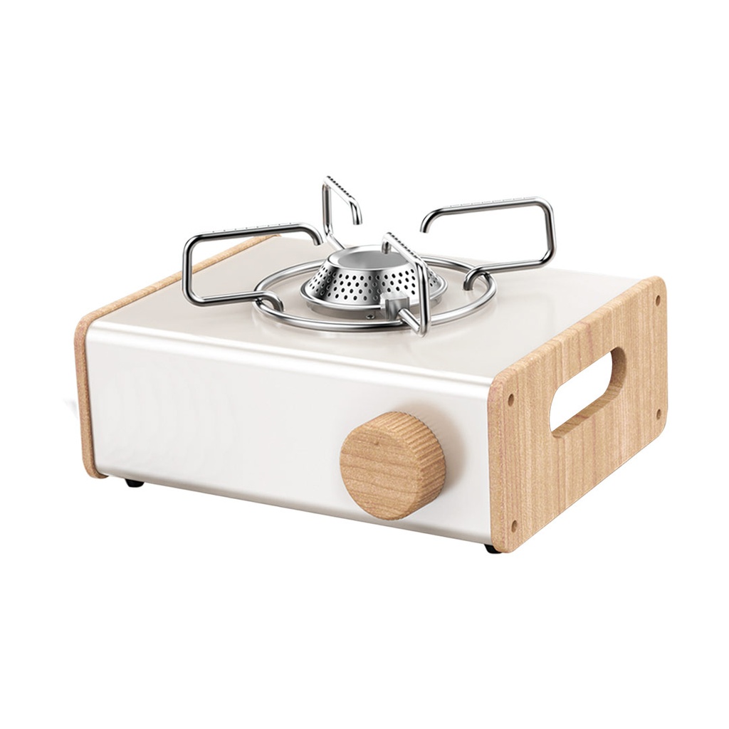 Porodo Lifestyle Camping Portable Single Burner Gas Stove 2800W - Light Brown