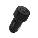 Porodo Blue Dual USB Car Charger 2.4A 12W - Black