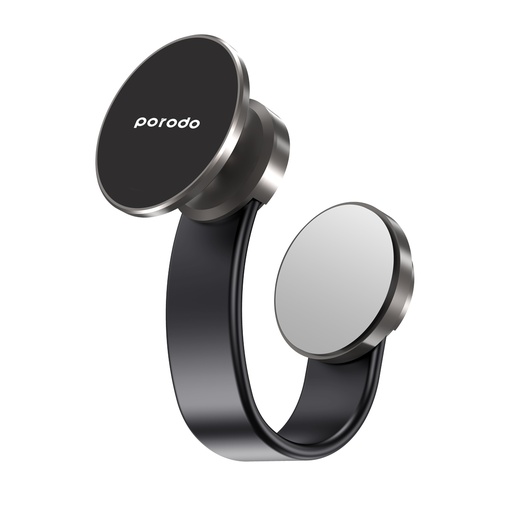 Porodo Lucid Magsafe Car Mount: 15W Fast Charging & 18W Charger