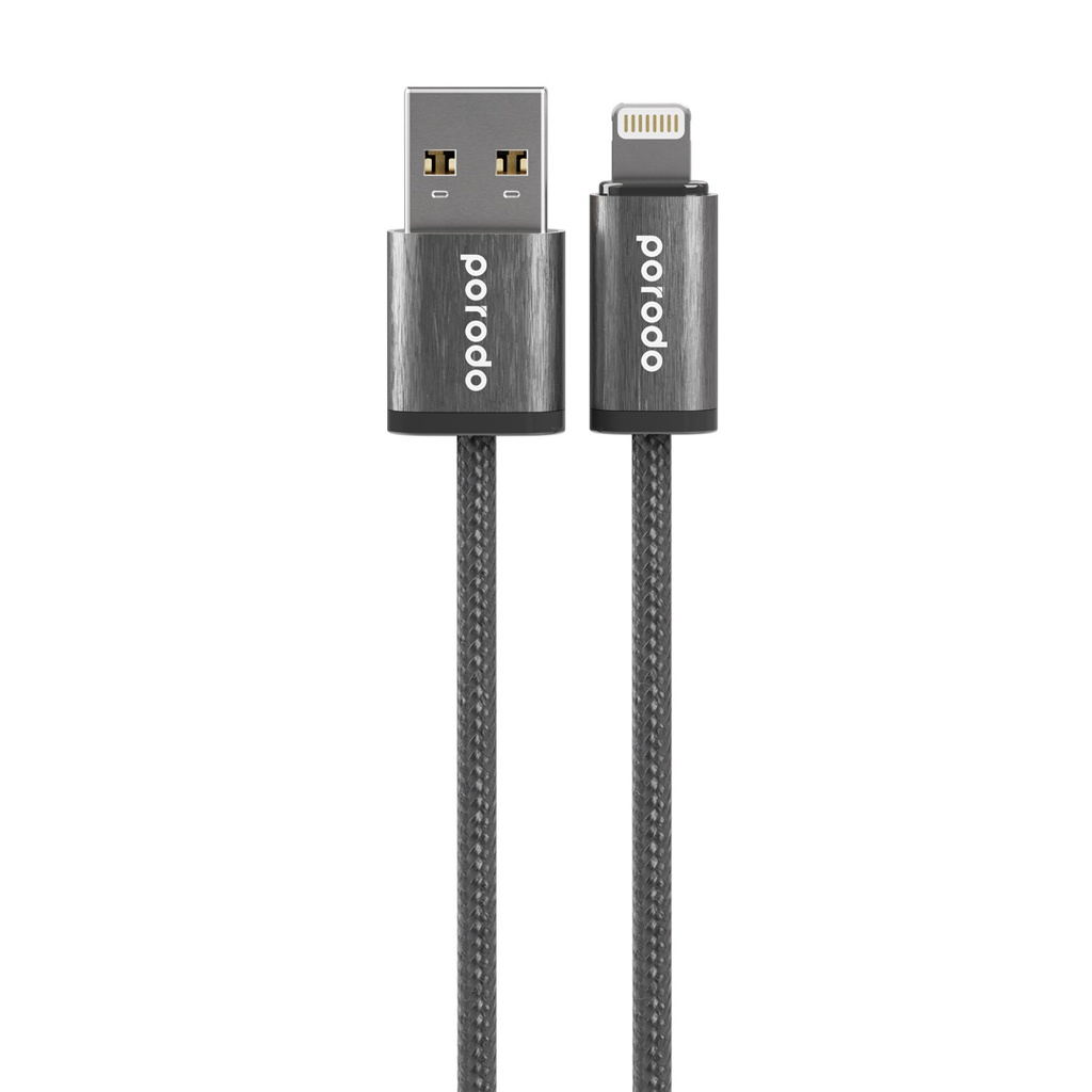 كابل بورودو USB-A إلى Lightning مضفر ومحيك