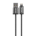 كابل بورودو USB-A إلى Lightning مضفر ومحيك