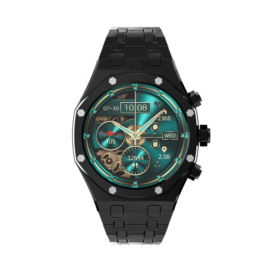 Porodo CristalloAP Smart Watch Blue Dial