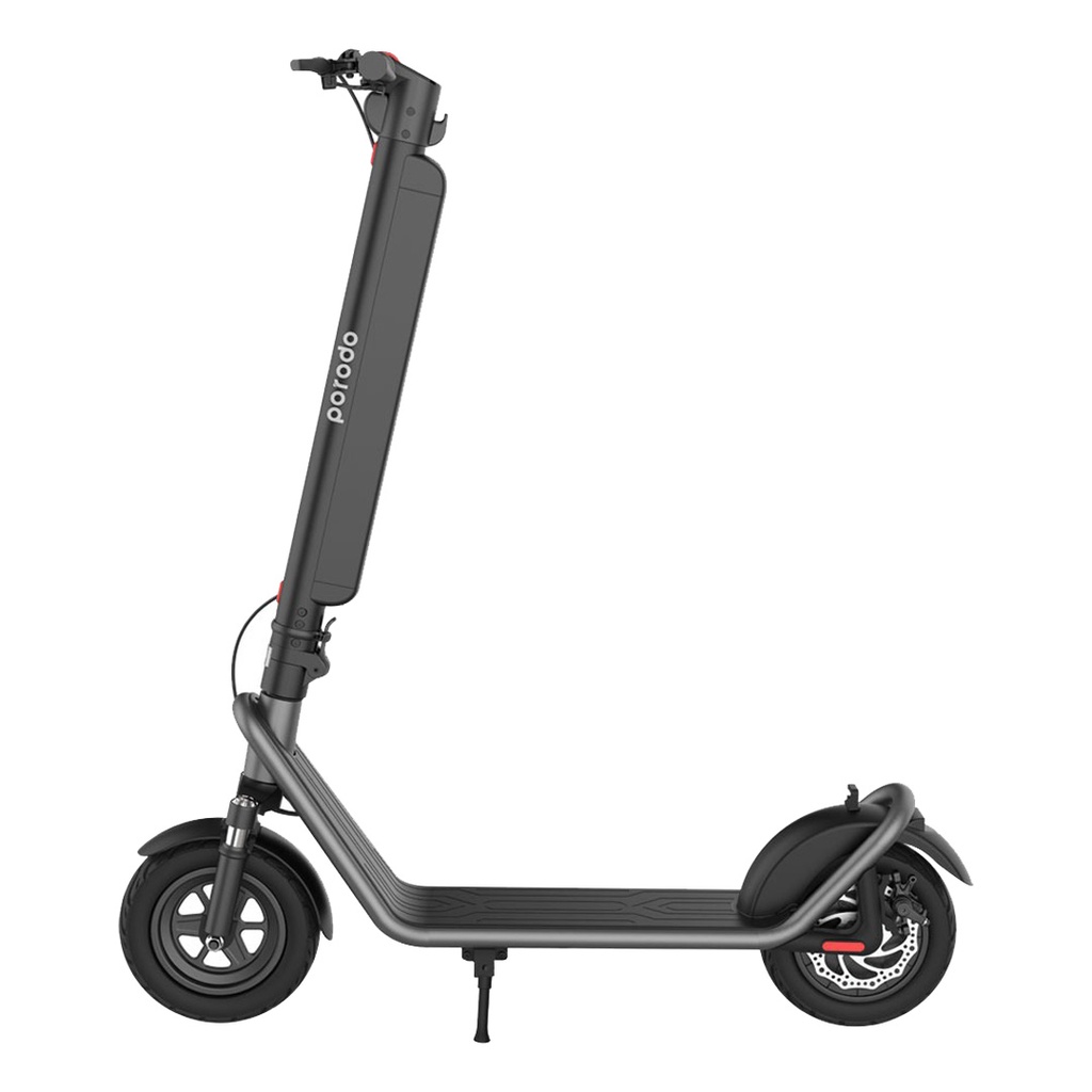 Porodo Lifestyle Advanced Urban Electric Scooter 36V/13AH with Mount & Helmet - Gray