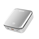 Porodo Compact Power Bank 20000mAh with Out Cable USB-A, Type-C and Lightning 