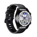 Porodo Nebula Smart Watch Black dial with Black Silicone Band	