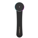 Porodo 15W Magnetic Wireless Car Mount with Dual Port Car Charger & C-C Cable 1M- Black	