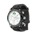 Porodo RAYTONA Smart Watch With Silicone And Metal Strap - Black
