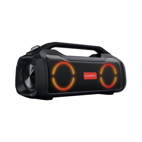 Porodo Soundtec Portable Speaker With Ultimate Smart Functions - Black