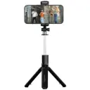 Porodo Blue FlexiTripod Selfie Stick with Foldable Tripod - Black
