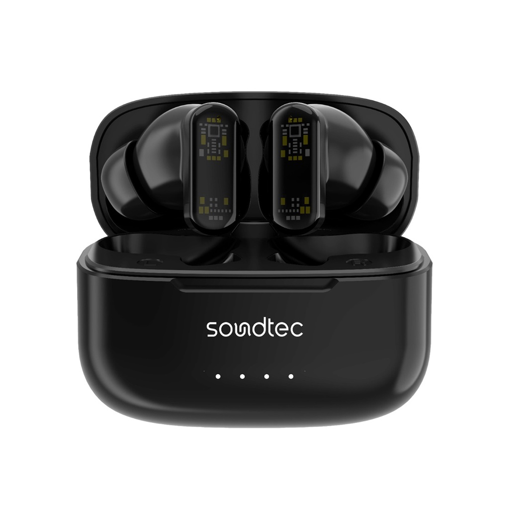 Porodo Soundtec ANC & ENC TWS with Transparent Earbuds 