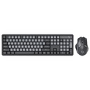 Porodo Gaming Wireless Keyboard Mouse Set 2.4GHz 1600 DPI