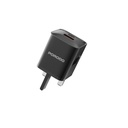 Porodo Dual port Wall Charger UK - Black