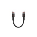 Porodo Braided Cable USB-C to USB-C - Black