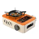 Porodo Lifestyle Portable Outdoor Stove - Orange/Beige