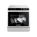 Porodo Lifestyle Counter-Top Dishwasher - White