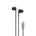 Porodo Soundtec Stereo Earphones Type-C Connector - Black