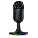 Porodo Gaming Omni-Directional USB Microphone - Black