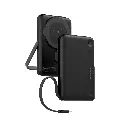 باور بانك بورودو 10000 مللي أمبير/ساعة مدمج بنوع C وحامل - أسود