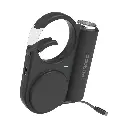 Porodo 5000mAh Outdoor Power Bank 70 cm Retractable Type-C - Black