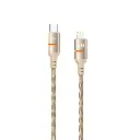 Porodo USB-C To Lightning LED Light Cable