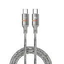 Porodo 60W Type-C to Type-C Braided Cable 3M