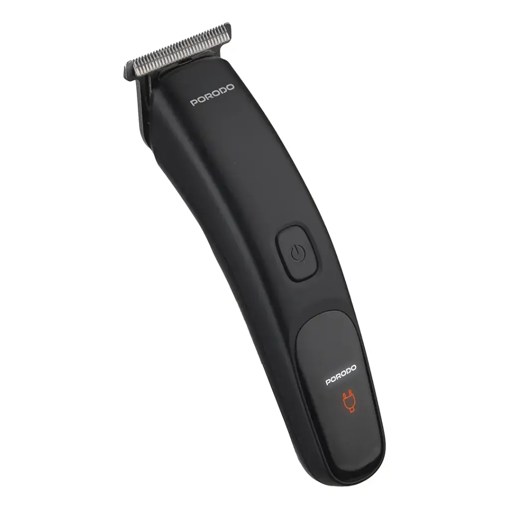 Porodo Lifestyle T-Blade Hair Trimmer 600mAh - Black