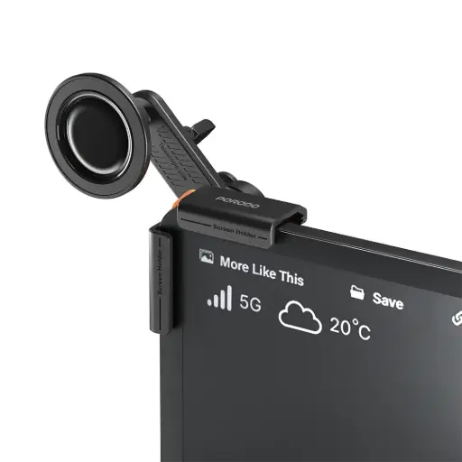 [PDRLX16BK] Porodo Clavomag 360° Adjustable Car Mount with Powerful Magnets - Black