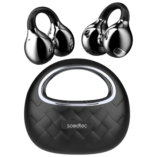 سماعات أذن لاسلكية Porodo Soundtec Vogue بتصميم مفتوح للأذن وقابلة للتثبيت
