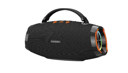 [PDSTF7BK] Porodo Soundtec Nancy Portable Stereo Speaker TWS Pairing - Black