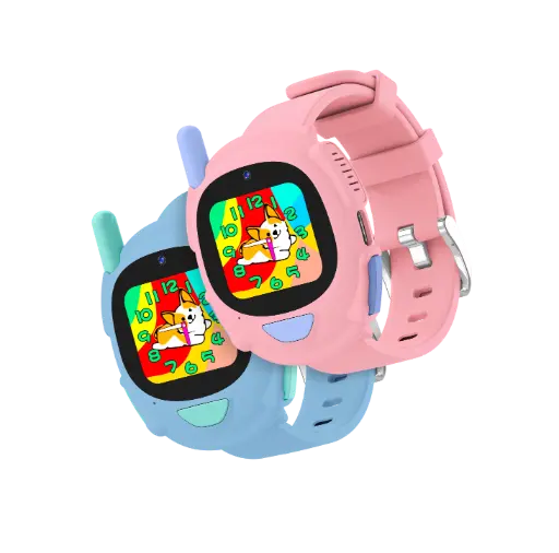 [PDS072BUPK] Porodo Fun Talk Walkie-Talkie Watch & Camera - Pink